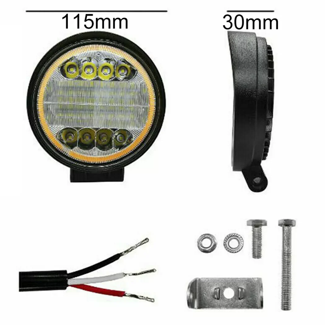 

SUV LED Light Work White 6000K&3000K DC 9-32V Driving Off-Road Outdoor