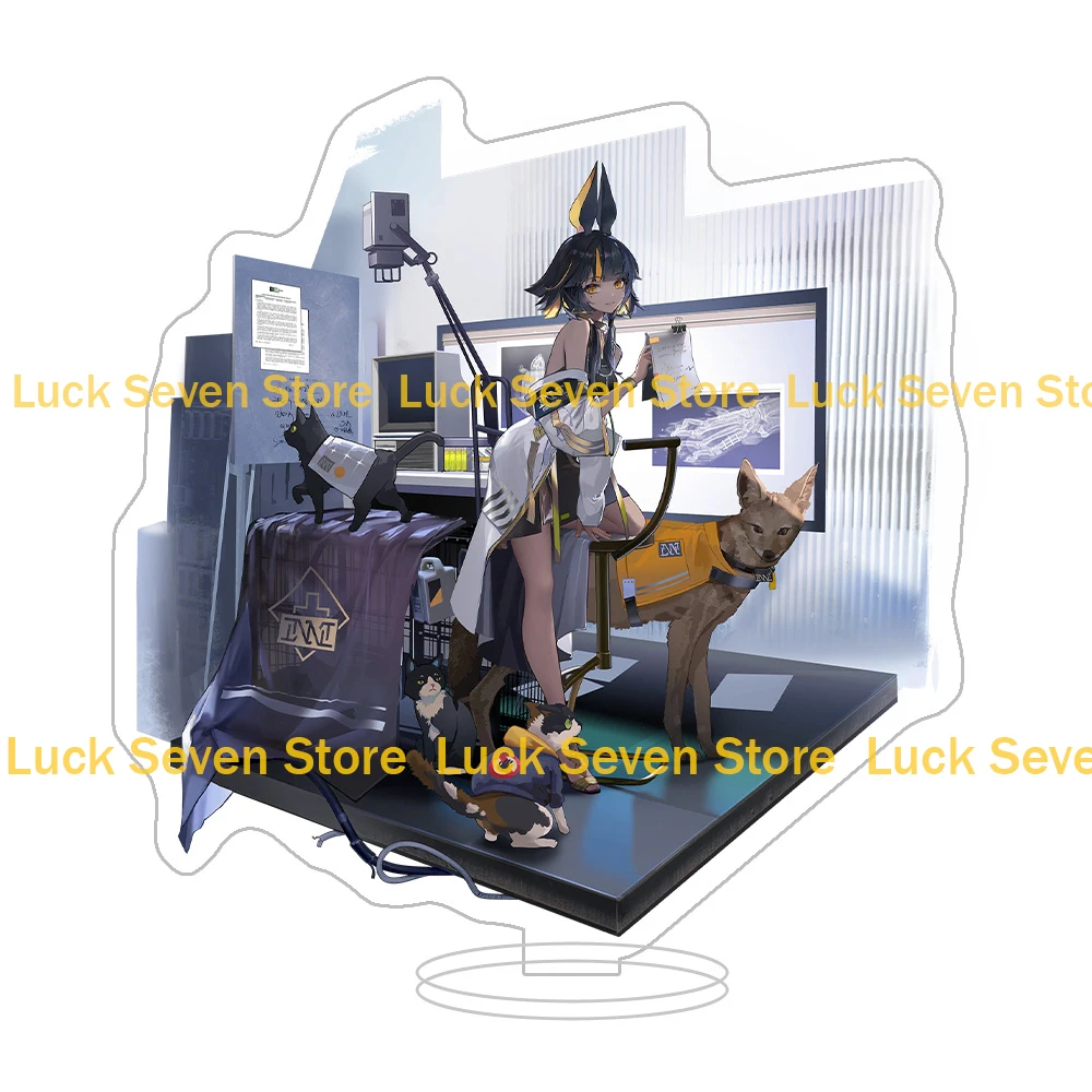 Фото LuckySeven Store Project Neural Cloud Yanny Zion Jessie Imhotep Groove Френель официальный персонаж акриловая подставка настольное украшение №2