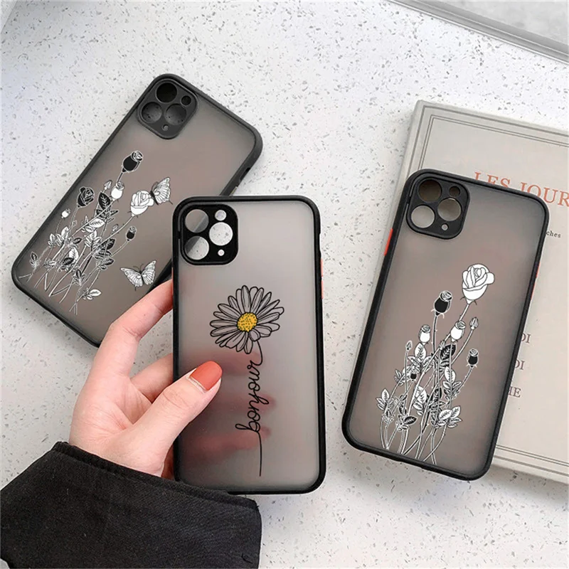 

Матовый чехол для iPhone 13 12 11 Pro Max XS Max 7 8 Plus X XR 12 Mini SE 2020