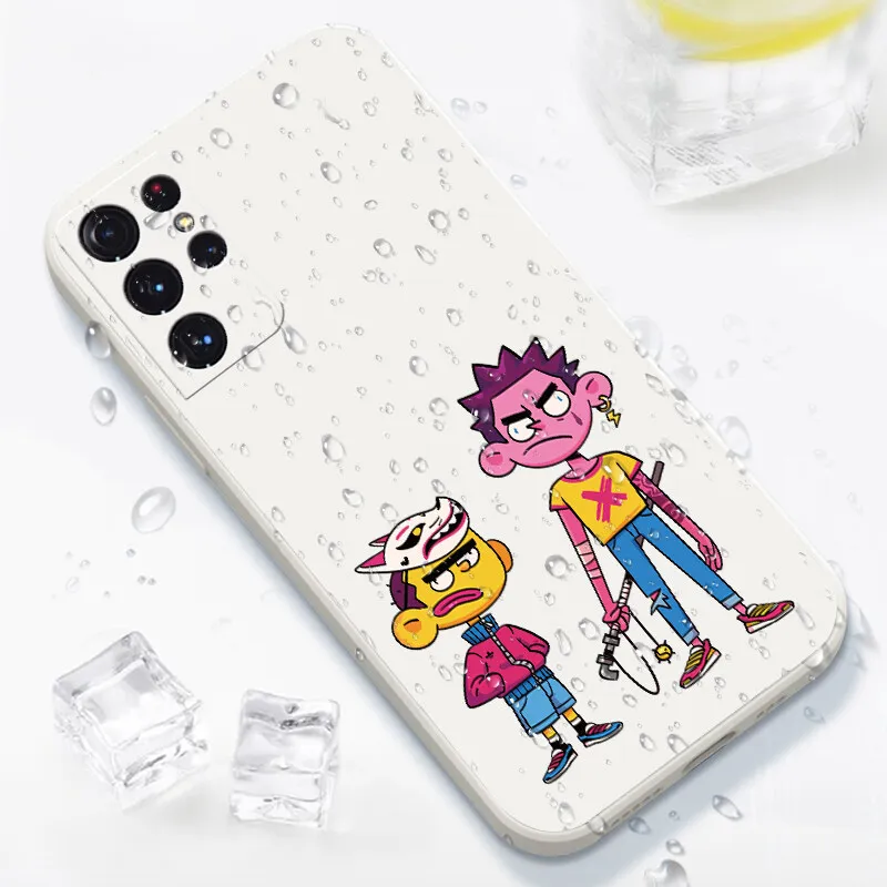 

NOHON Soft Case For VIVO X60 PRO X50 X30 X27 X23 IQOO 7 NEO 5 3 Z5 Casing Tiktok Anti-Scratch Cartoon Case Silicone Cover