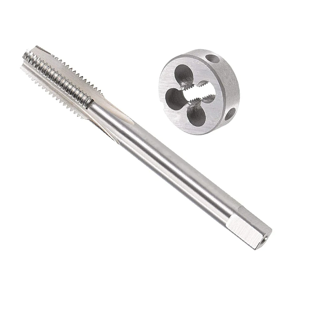 HUAZHICHUN 1 шт. 7/8-8UN метчик + матрица набор метчиков и штампов из быстрорежущей стали