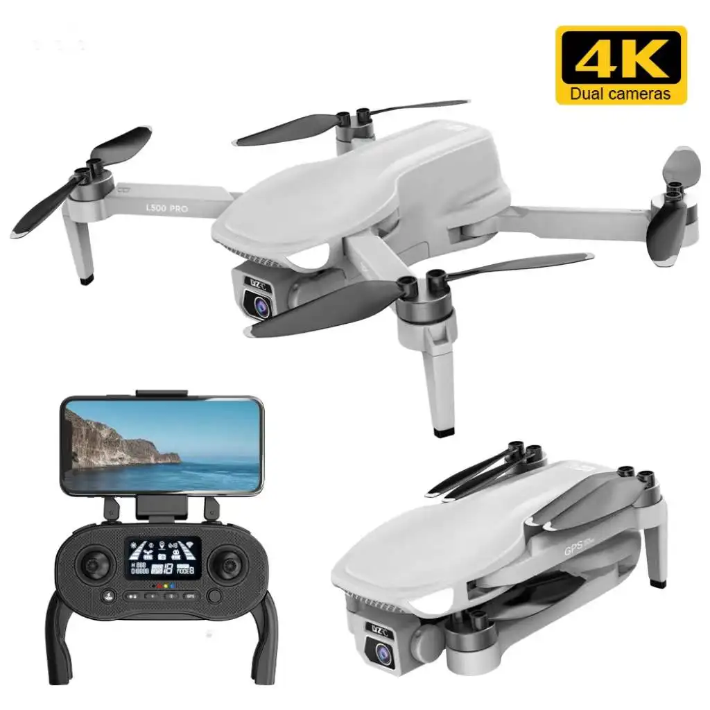 

XYRC L500 PRO GPS Дрон 4K двойная HD камера Профессиональная аэрофотосъемка бесщеточный двигатель складной Квадрокоптер RC Distance1200M