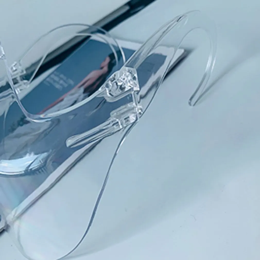 Protective Mask PC Material Anti-dropping Anti-smog Convenient Face Shield Head-mounted Transparent Mask