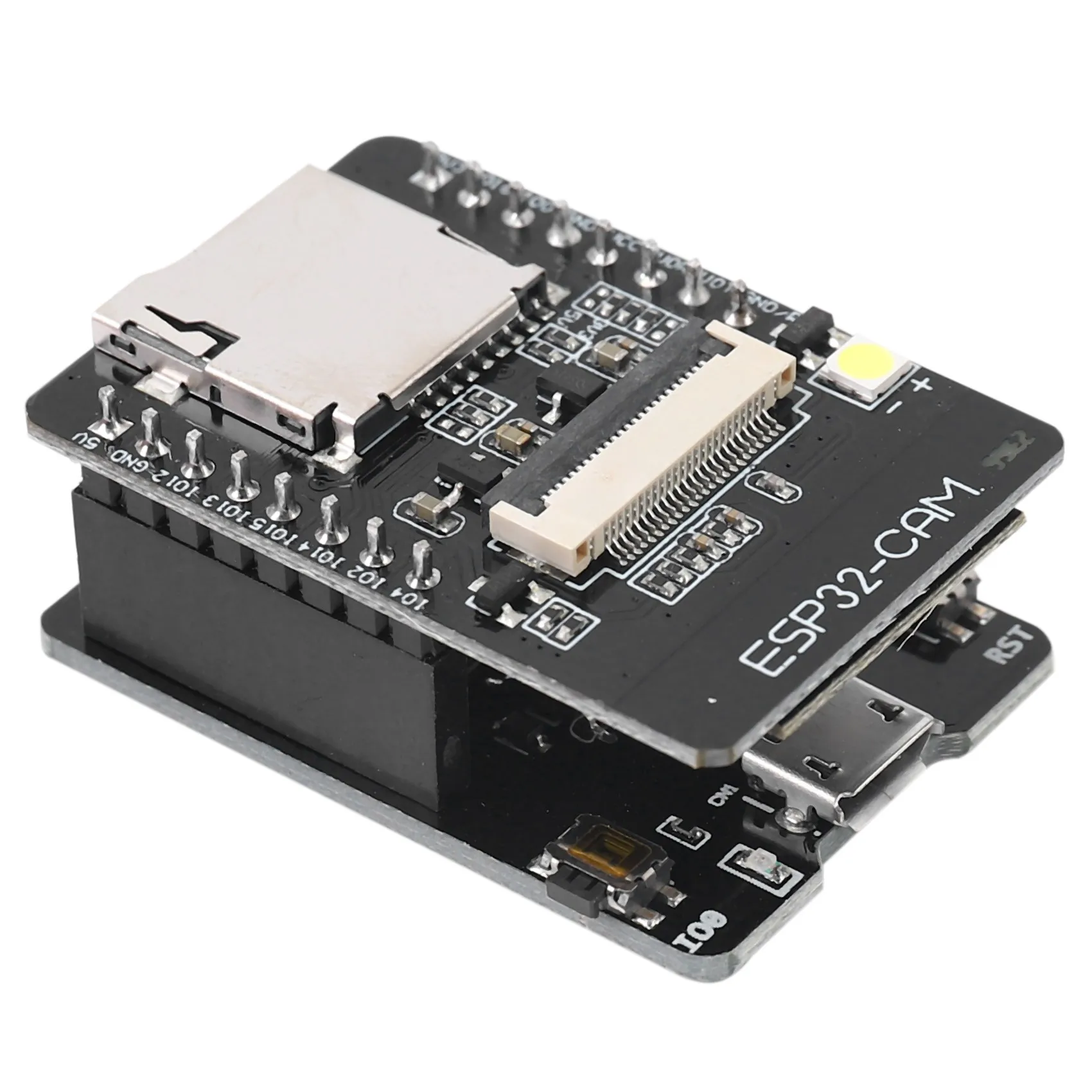 

ESP32-CAM-MB WIFI Bluetooth Development Board OV2640 Camera Module MICRO-USB Interface CH340G USB to Serial