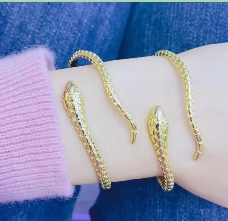 

1 шт., женский браслет со змеиным плетением