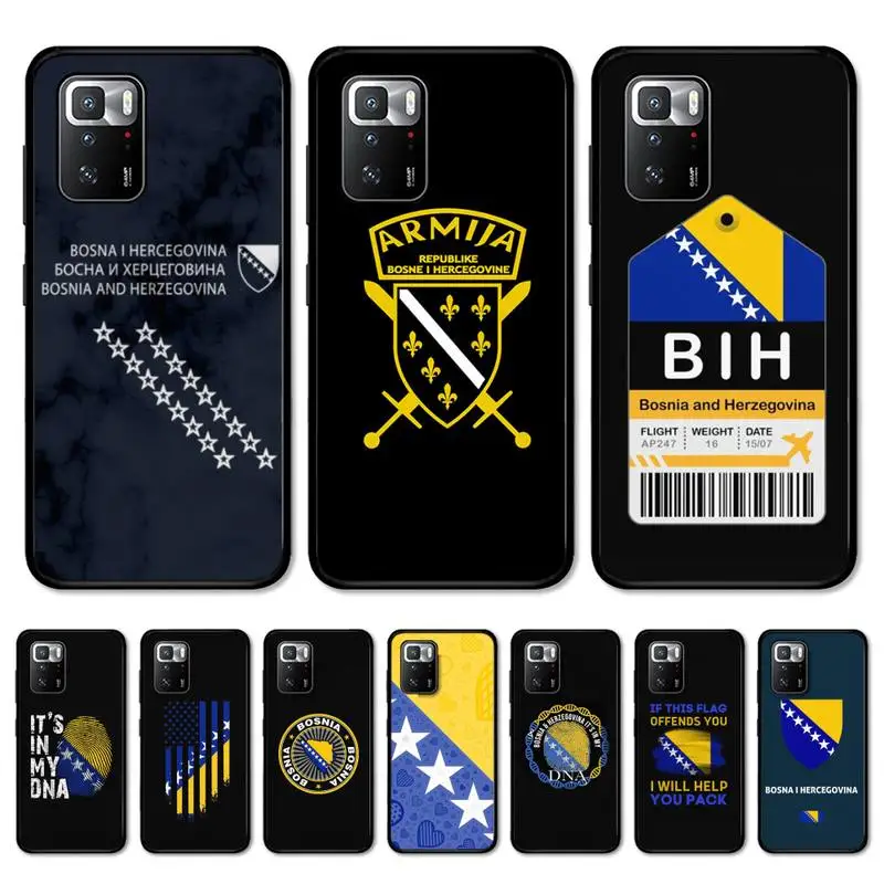 

Bosnia and Herzegovina Passport Phone Case for Redmi 5 6 7 8 9 A 5plus K20 4X S2 GO 6 K30 pro