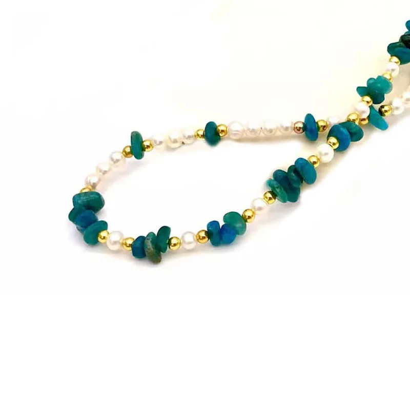 Latest Fashion Elegant Pearl Chain Classic Trend Apatite Ladies Exquisite Anti-Lost Mobile Phone Accessories