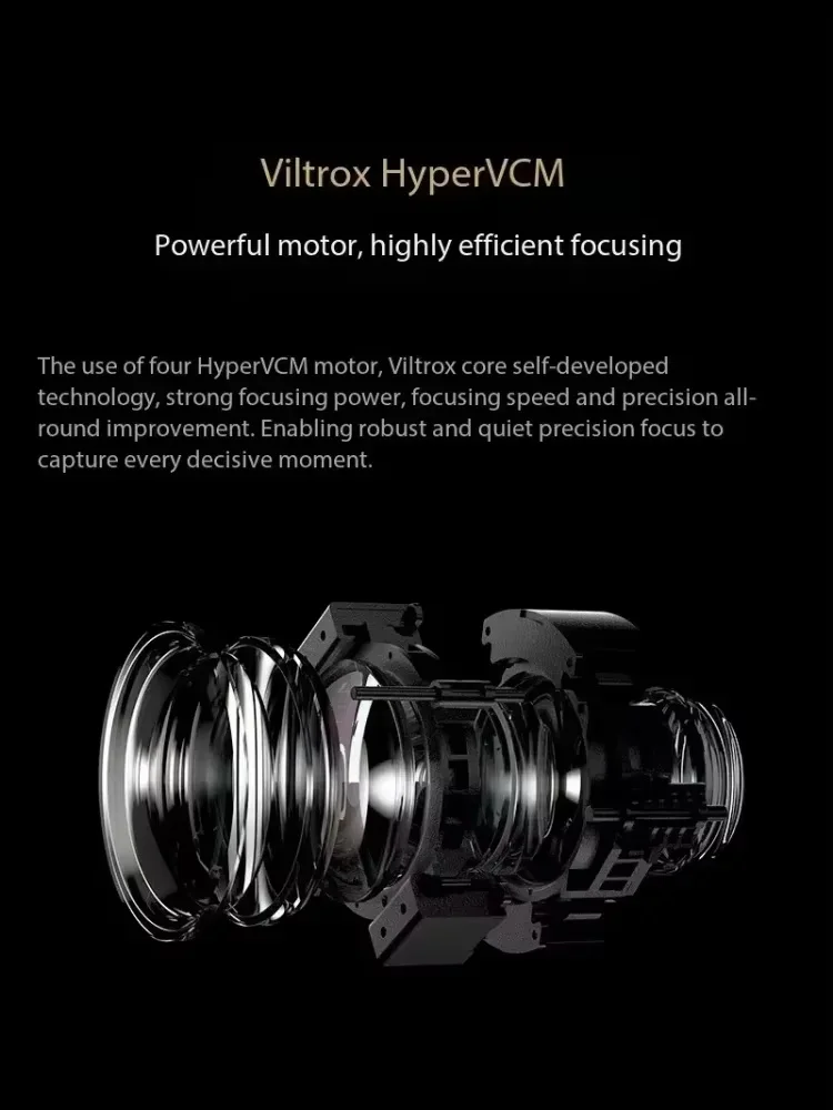 Фото Полнокадровый объектив VILTROX 35 мм F1.2 LAB VCM Motor с автофокусом и автофокусом для камеры Nikon Z Sony E FE с креплением A7MV A7RIV A7S Z6 Z7 ZFC Z30 ZF №4