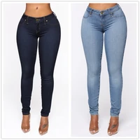 women high stretch thin jeans fashion sexy slim denim pencil pants skinny lifting butt jeans s 2xl