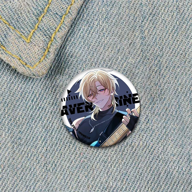 Круглые броши для рюкзака в ассортименте