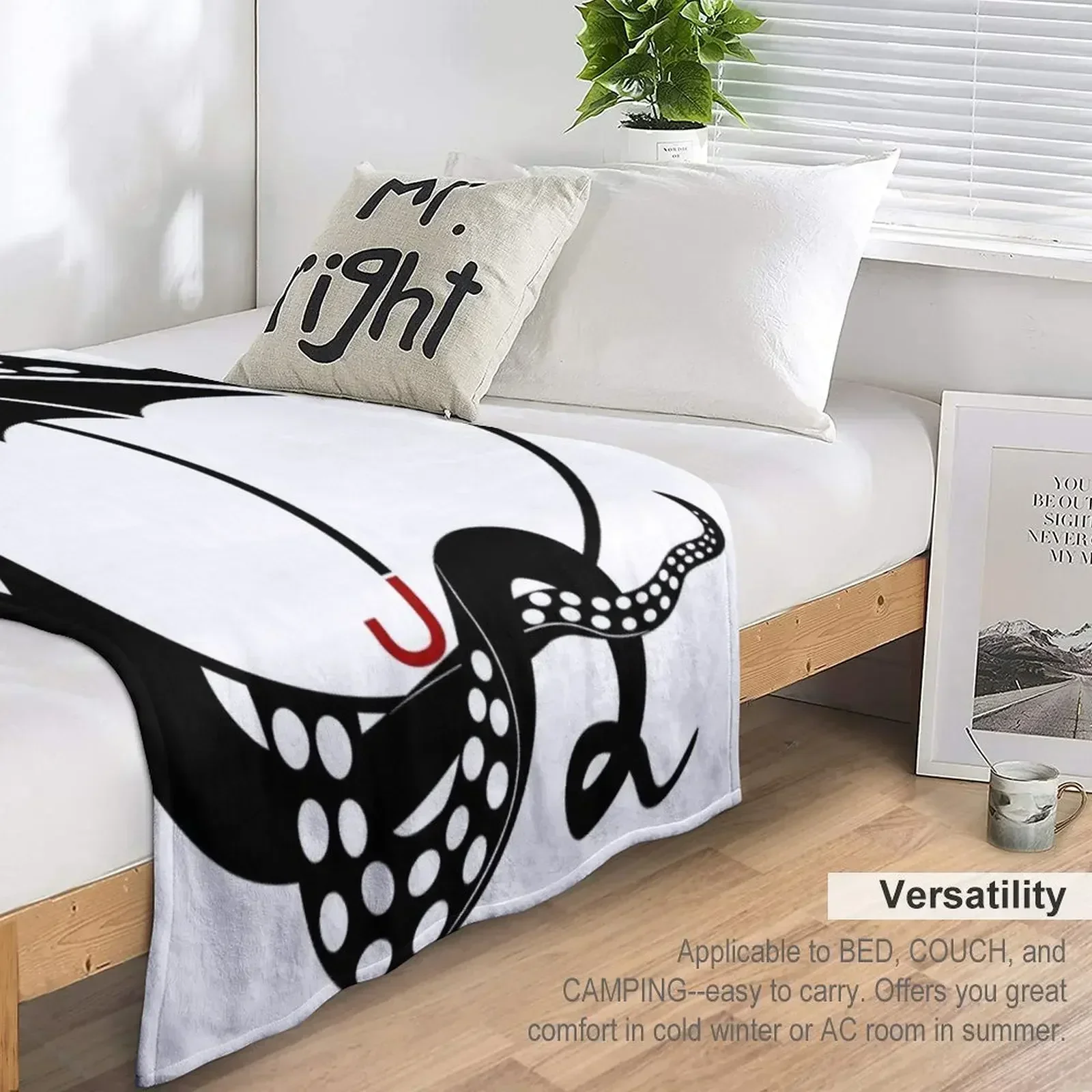 The Umbrella Academy - Number Six Ben (Black Variant) Декоративное одеяло рождественские подарки