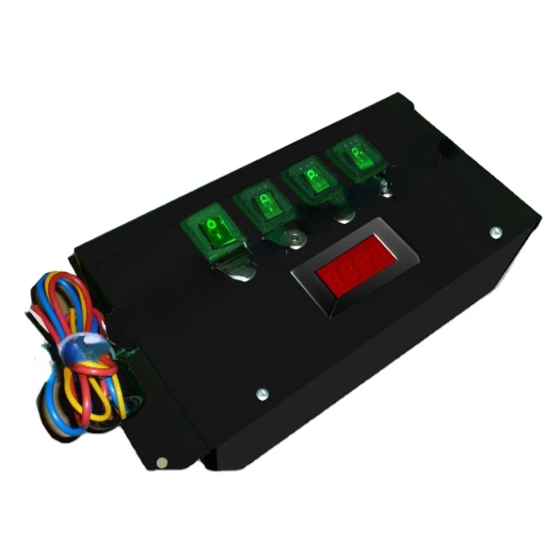 

4 switch control with lcd single phase Electric Power Factor Saver with Circuit Breaker 40kw for home and hotel use power saver