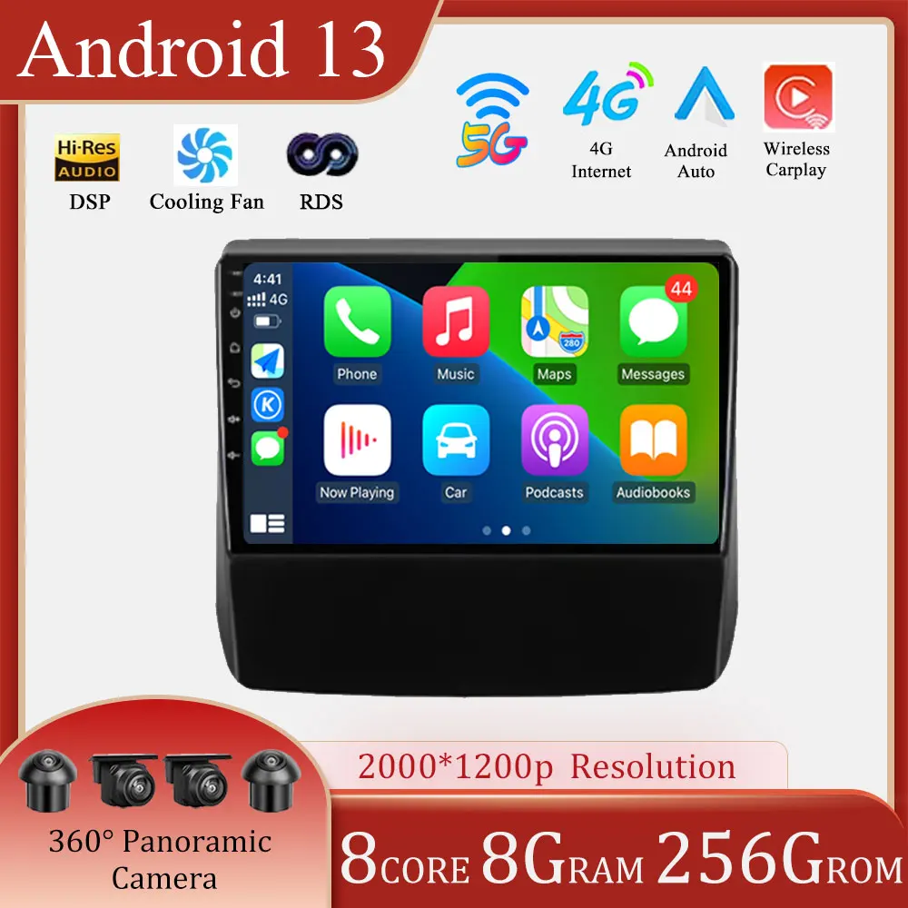 

Android 13 9inch Car Radio Multimedia Player Navigation GPS For Subaru Forester 5 2018 - 2021 DSP RDS DVD Head Unit 4G WIFI
