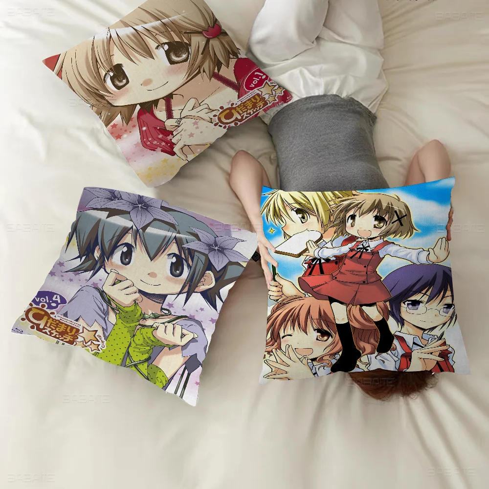 Подушка Hidamari Sketch японского аниме подарок украшение для дома и офиса подушка