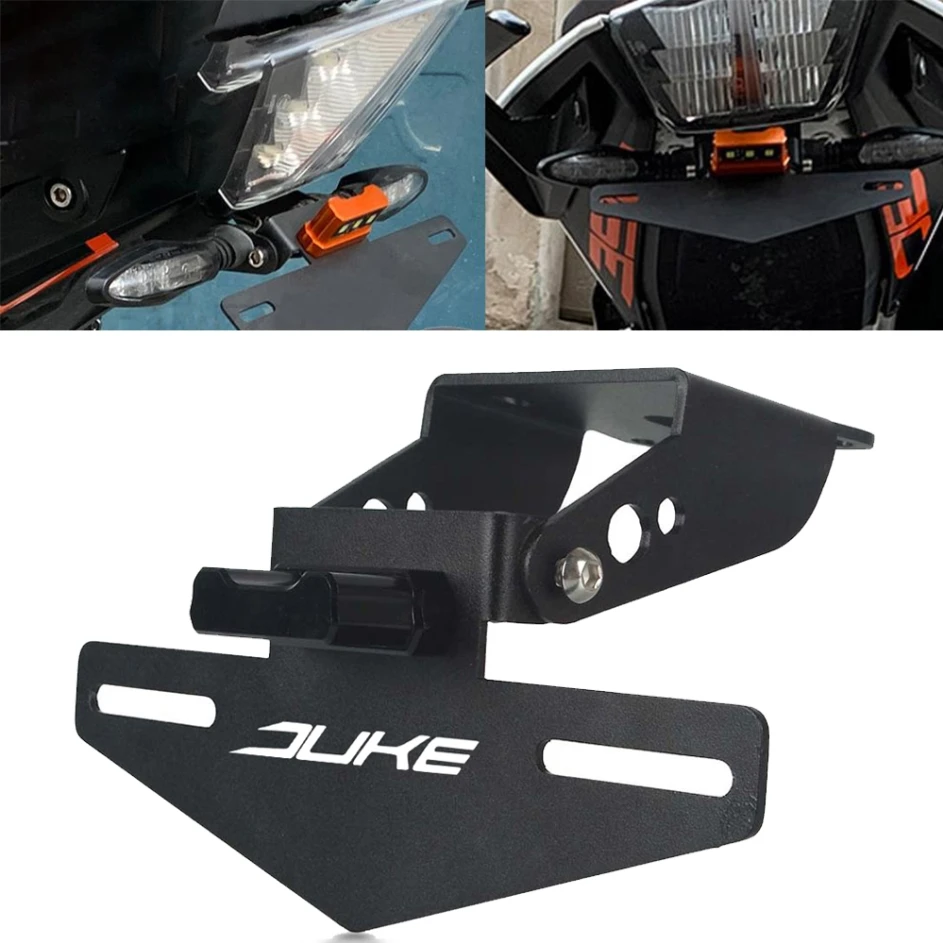 

Motorcycle License Plate Bracket LED Light FOR DUKE390 DUKE125 DUKE250 Duke 125 250 390 2017 2018 2019 2020 2021 2022 2023