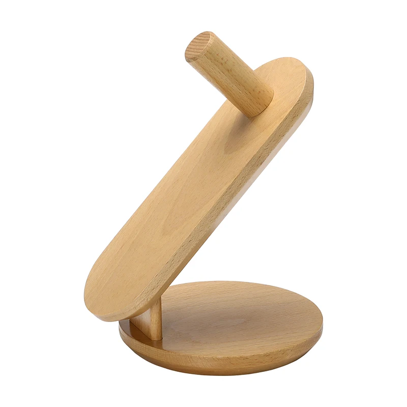 

Bubm Beech Wood Stand Dock For Dyson Supersonic Hair Dryer,Stand Holder For Dyson Diffuser And Two Nozzles