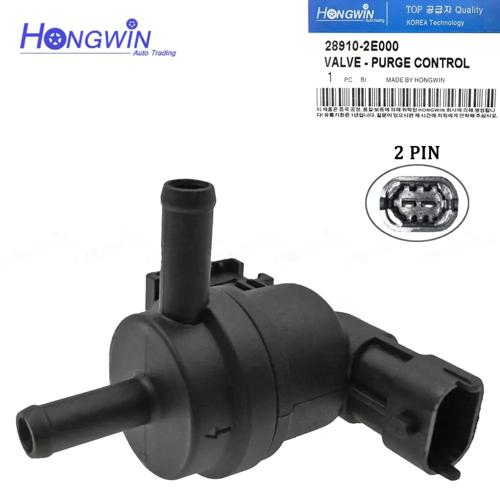 

Vapor Canister Purge Control Valve 28910-2E000 289102E000 For Hyundai Elantra Tucson Genesis Kia Forte 5 K900 Soul Vapor 2012-18