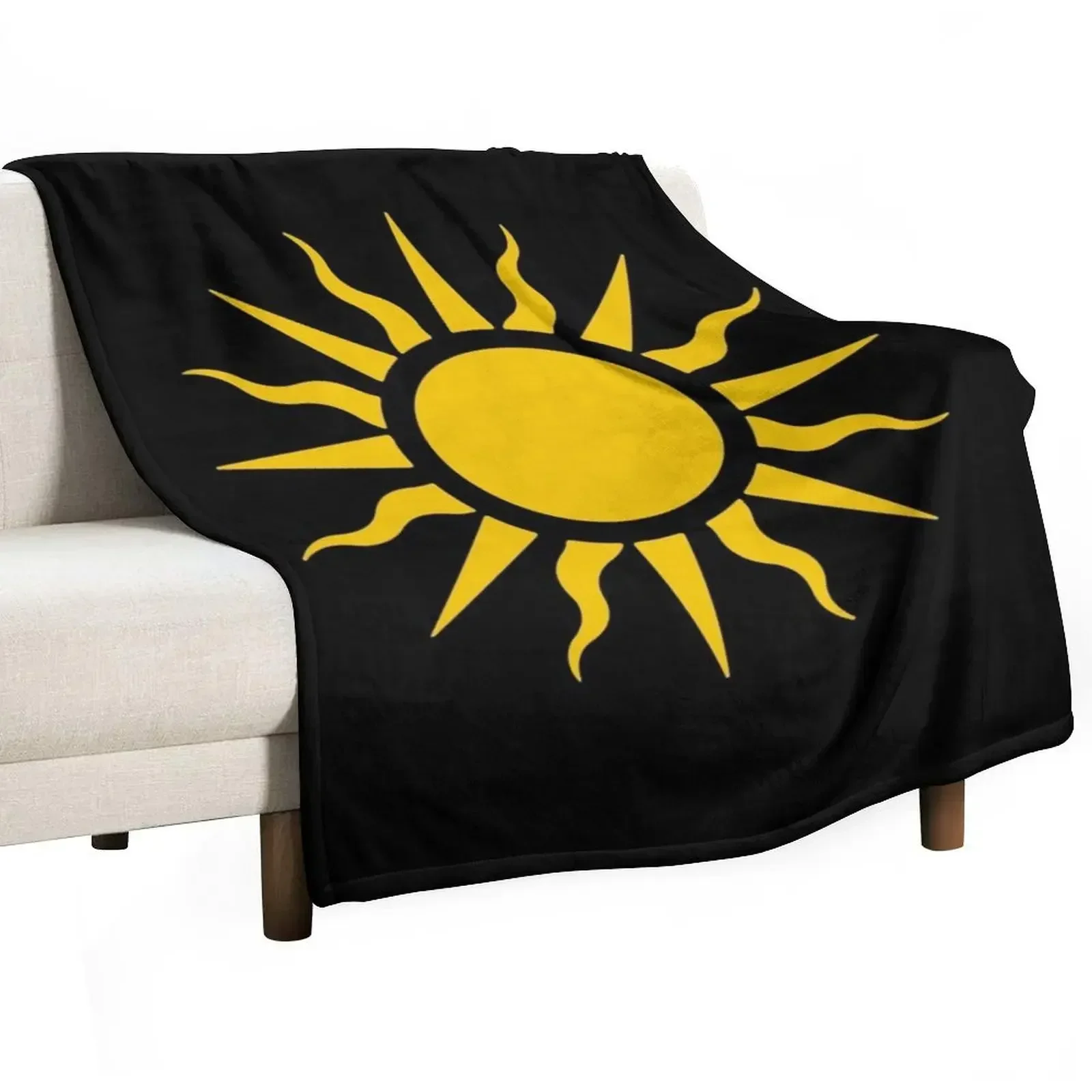 Одеяло The Great Sun of Nilfgaard (золото) Одеяла и пледы тяжелые для сна