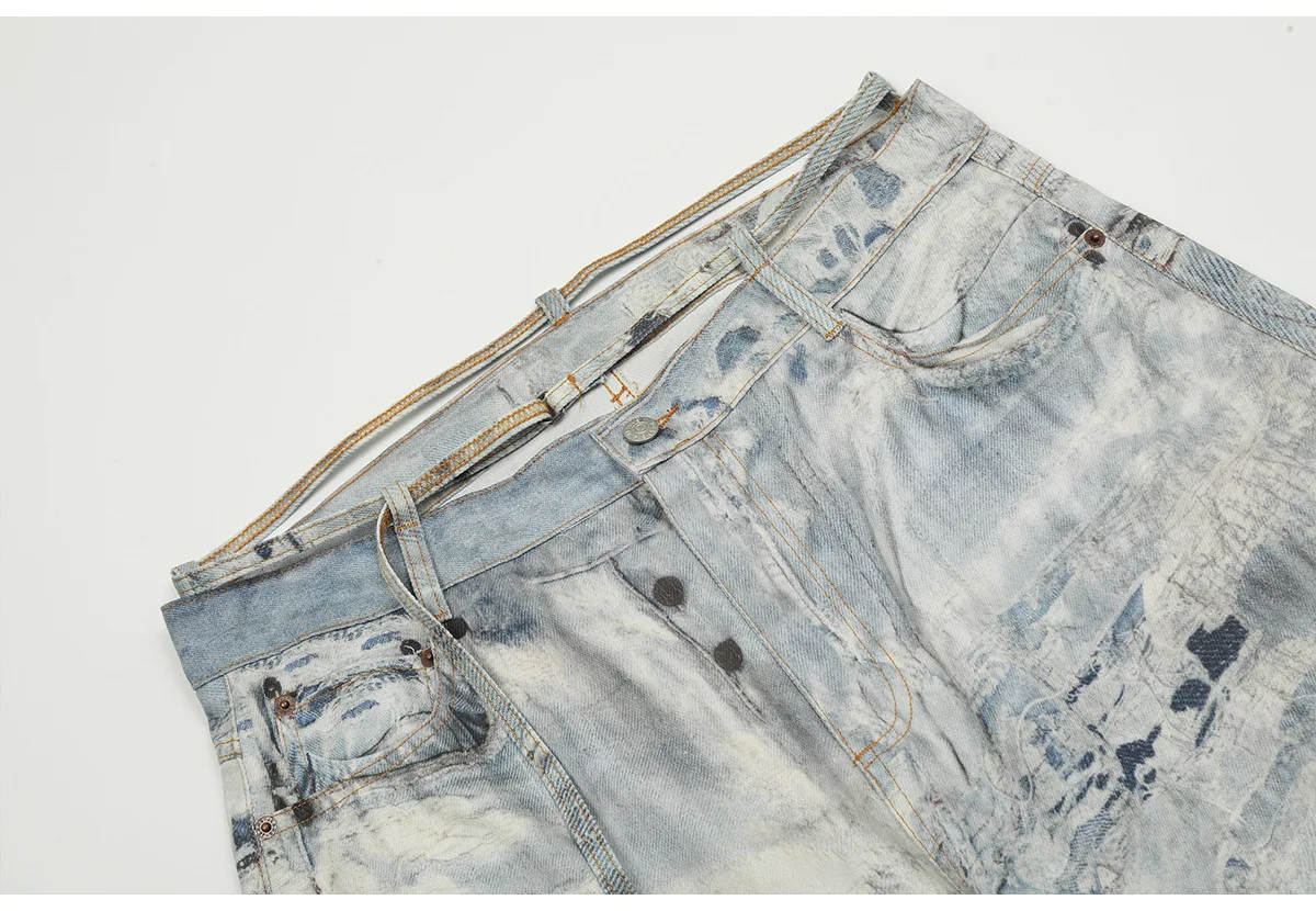 Женские прямые джинсы Kiryaquy