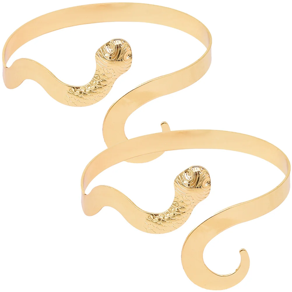 

Arm Cuff Band Snake Arm Cuff Band Bracelet Arm Cuff Bangle Alloy Snake Armlet Miss