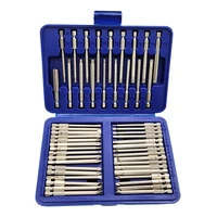 50 pieces torx screwdriver set cr v steel screwdriver bit set extra long torx screwdriver set used for house tool drop shipping