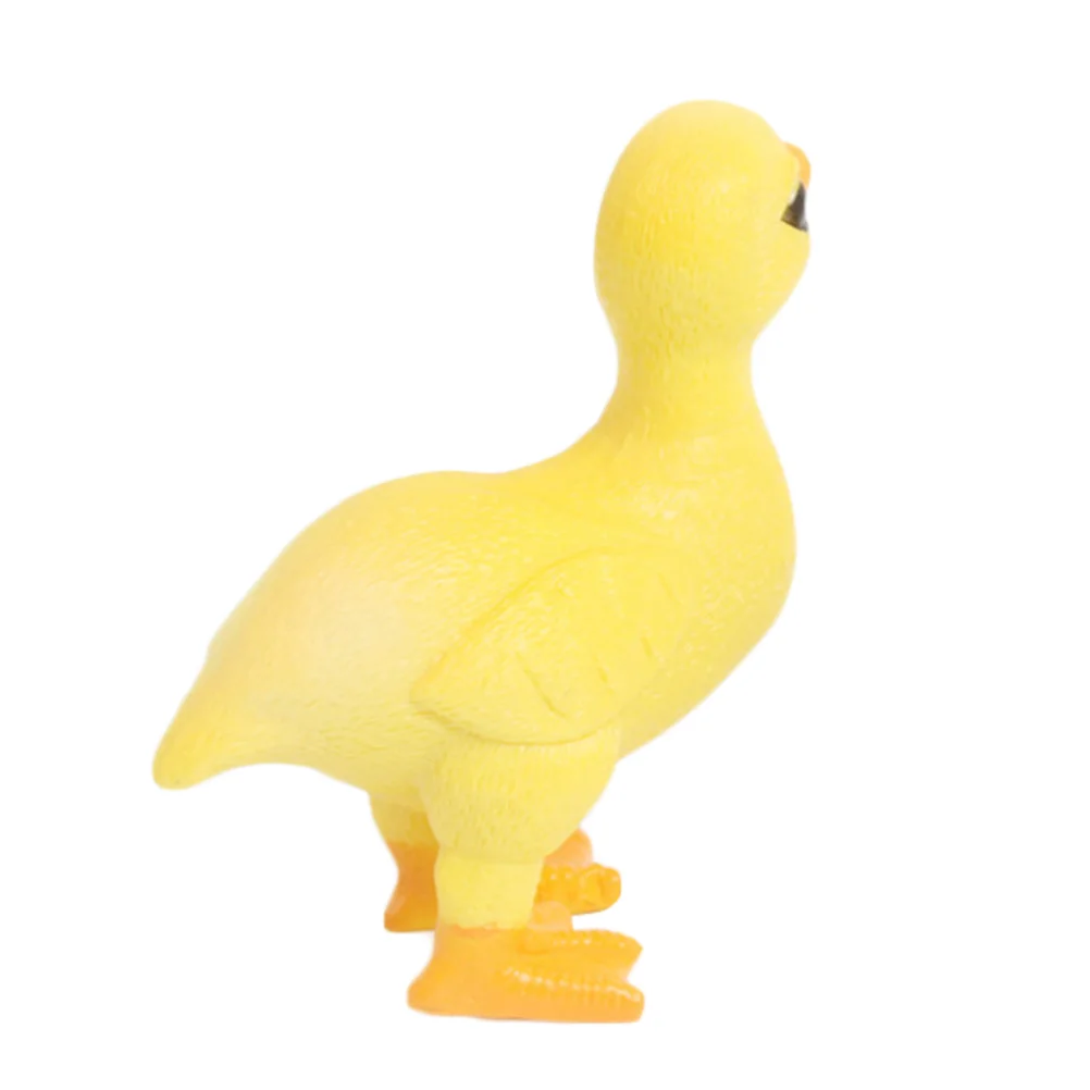 

Artificial Duck Model Decoration Duck Statue Desktop Ornament Kids Duck Shape