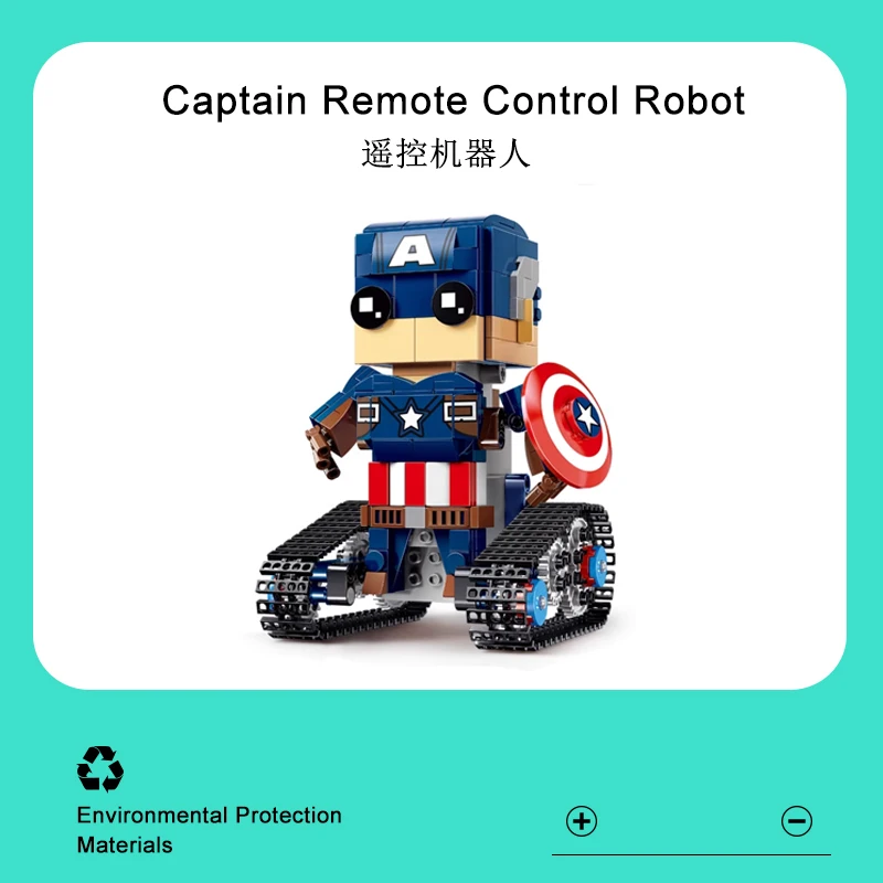 

MOULD KING 13038 Intelligent Remote Control Programmable Robot Assembling Building Blocks Model Children's Educational Toys