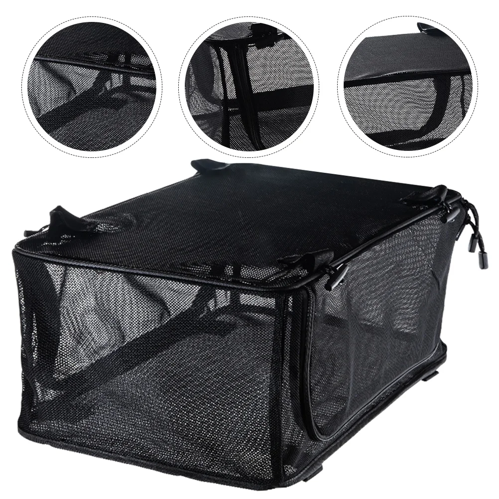 

Portable Outdoor Picnic Cutlery Storage Bag with Drain - Camping Tableware Organizer for Utensils and Cookware