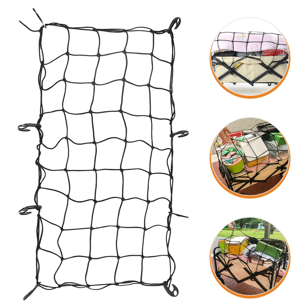 

Net Luggage Trolley Camping Cartcover Garden Outdoor Supplies Adjustable Beach Elastic Nets Carriage