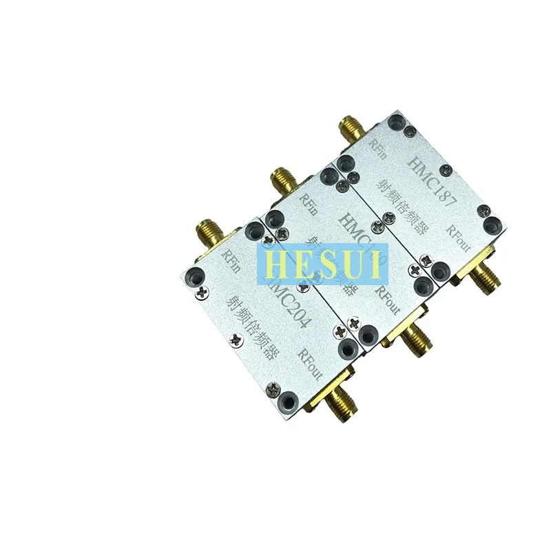 Фото HMC187 HMC189 Модуль HMC204 800 МГц-8 ГГц Пассивный RF-умножитель частоты Модульная плата с ЧПУ Al Shield Shell №1