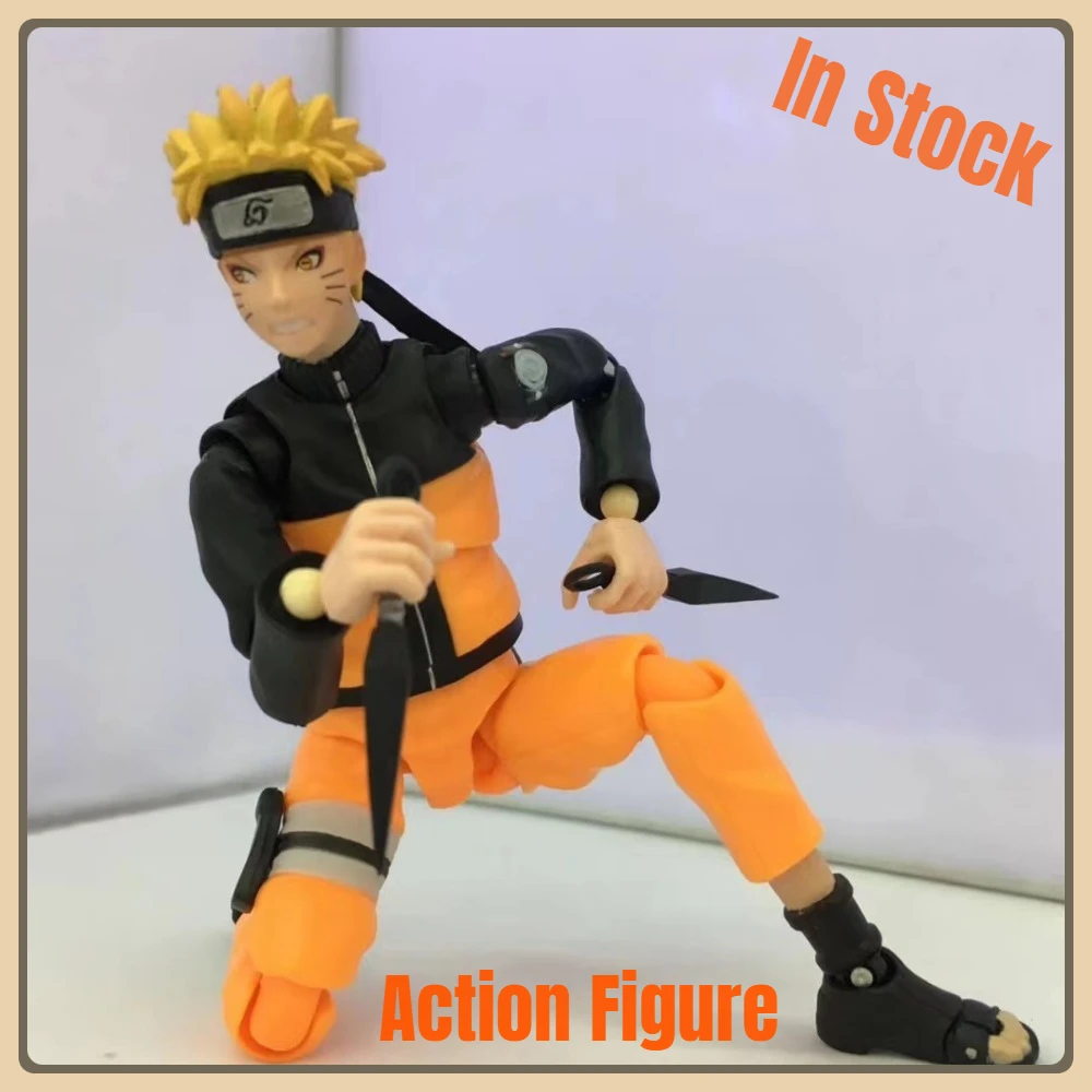 Фигурка Наруто Узумаки V2 Shippuden из ПВХ, многосуставная, подвижная, в коробке, аниме-фигурка, коллекционный подарок для фанатов, игрушка для демонстрации (art.: 3920dba6574cf) - 3920dba6574cf