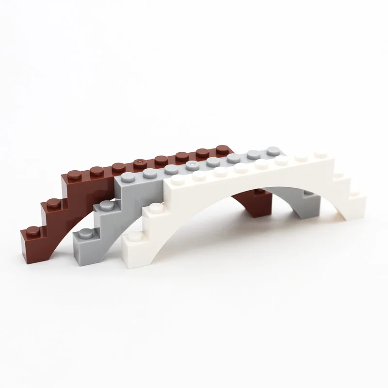 

100g/bag MOC Bricks 6108 Arch 1x12x3 Bridge DIY Enlighten Building Blocks Bulk Compatible Creation Construction Assembled Toys