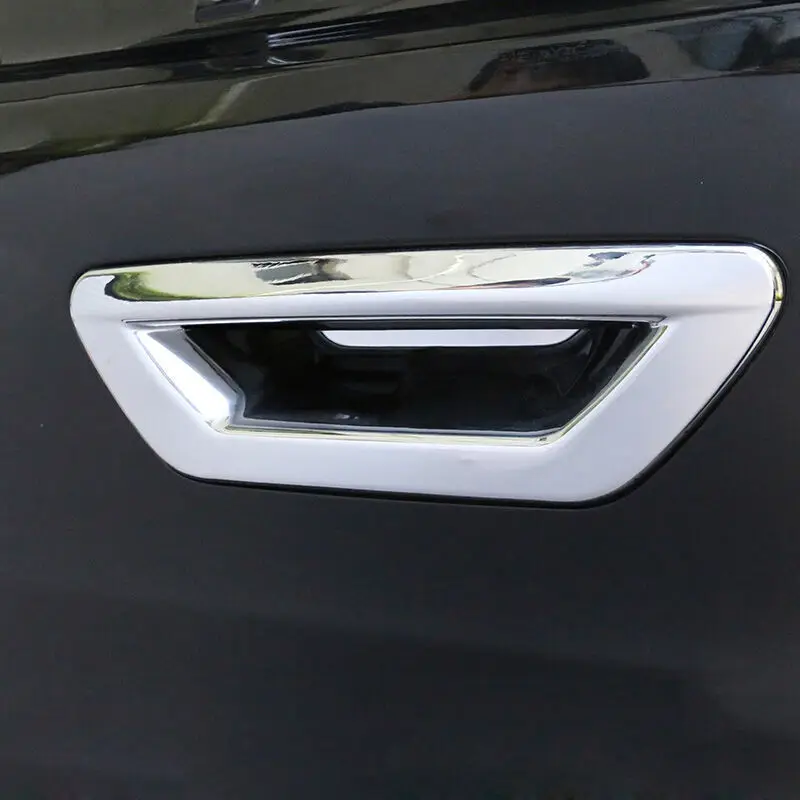 

For Ford Edge 2015 2016 2017 Car styling accessories ABS Chrome Car Tail door protector handle Bowl Cover Trim Cover Trim