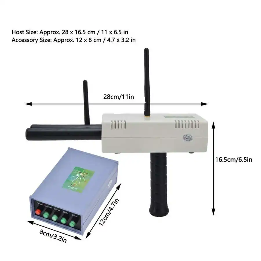 Профессиональный Подземный металлоискатель с большим радиусом действия 1500 м -