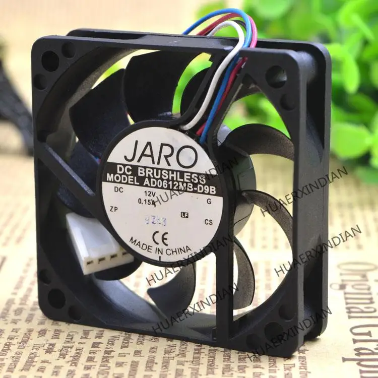 Новый AD0612MB-D9B 12V 0.15A 6010 6 см комплект охлаждающего вентилятора