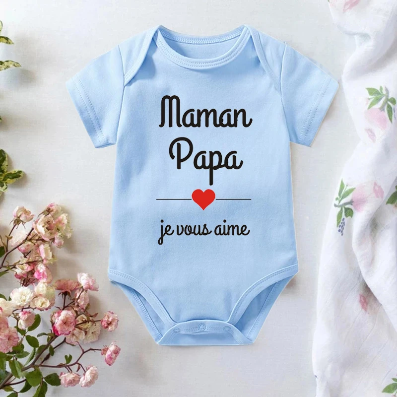 Vais a ser Abuelos Cotton Newborn Baby Bodysuits Cute Summer Baby Rompers  Body Baby Boys Girls Clothes Outfits Pregnancy Reveal