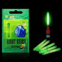 5pcsbag 4 537mm fireflies for fishing float fluorescent lightstick light night float rod lights dark glow stick useful tool