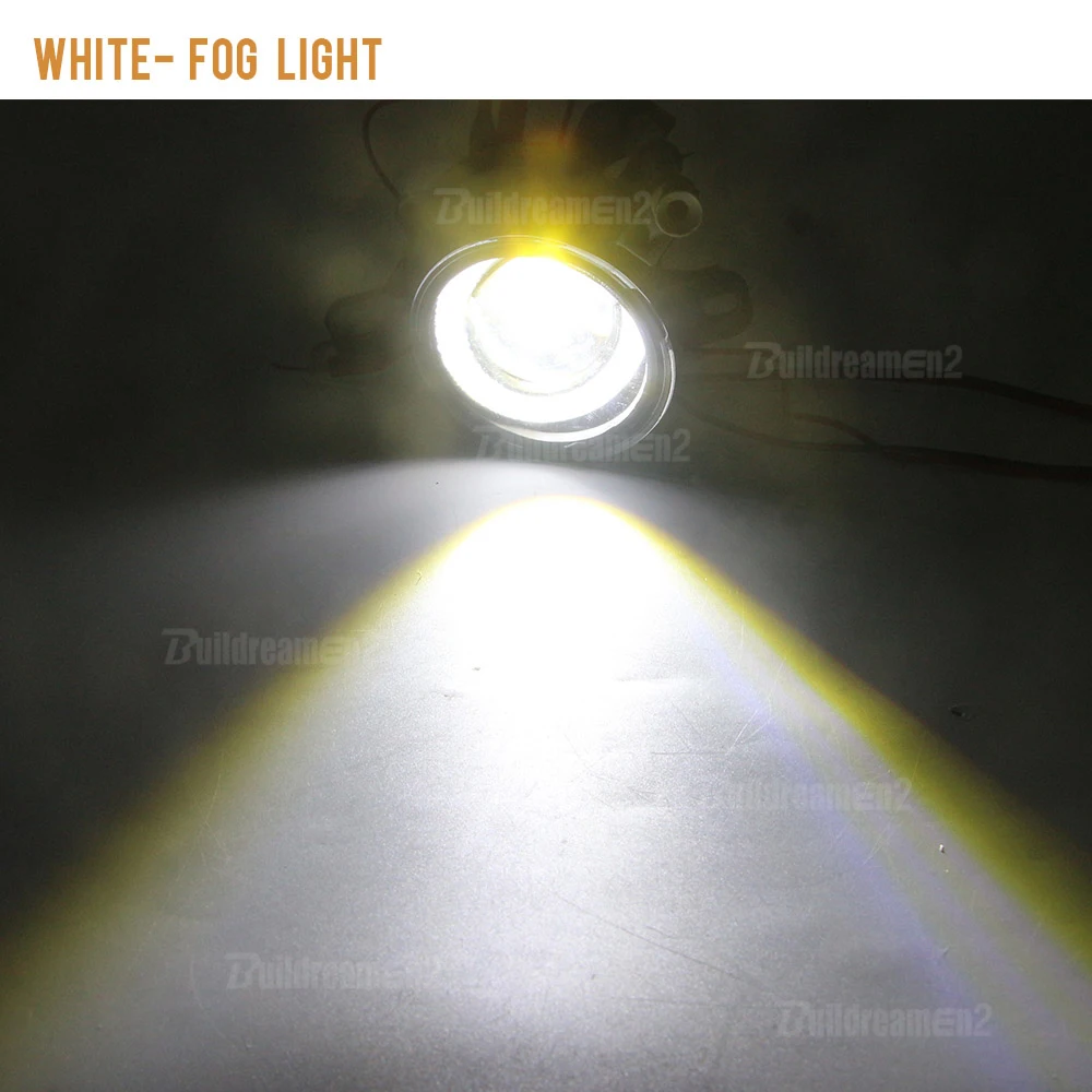 Противотуманные фары 30 Вт H10 COB + Angel Eye DRL для Saturn Astra 2008 2009 передний бампер