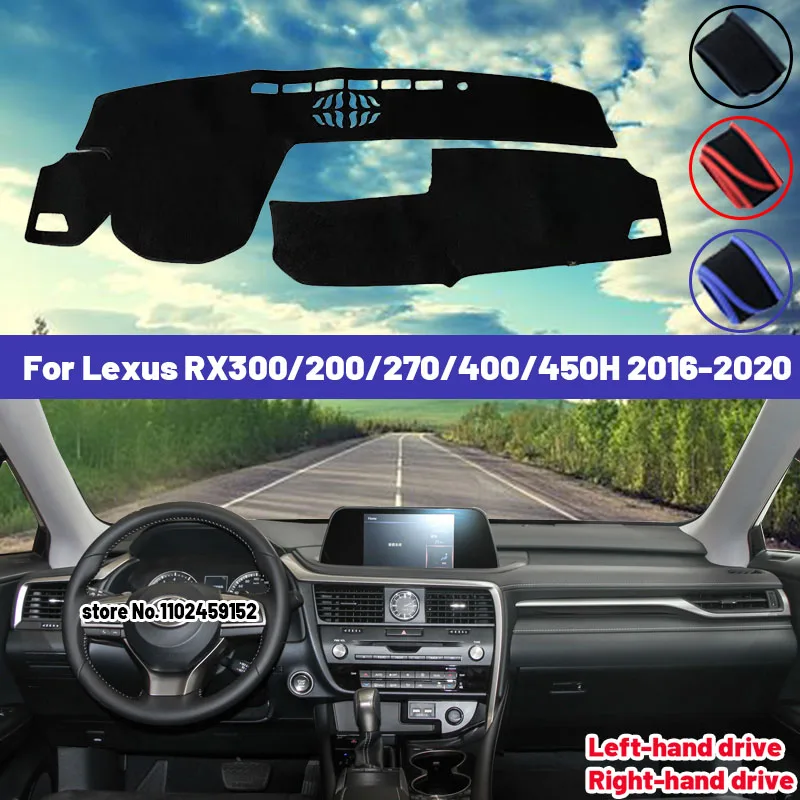 

Высококачественный коврик для приборной панели Lexus RX300/200/270/400/450H 2016-2020, защита от солнца