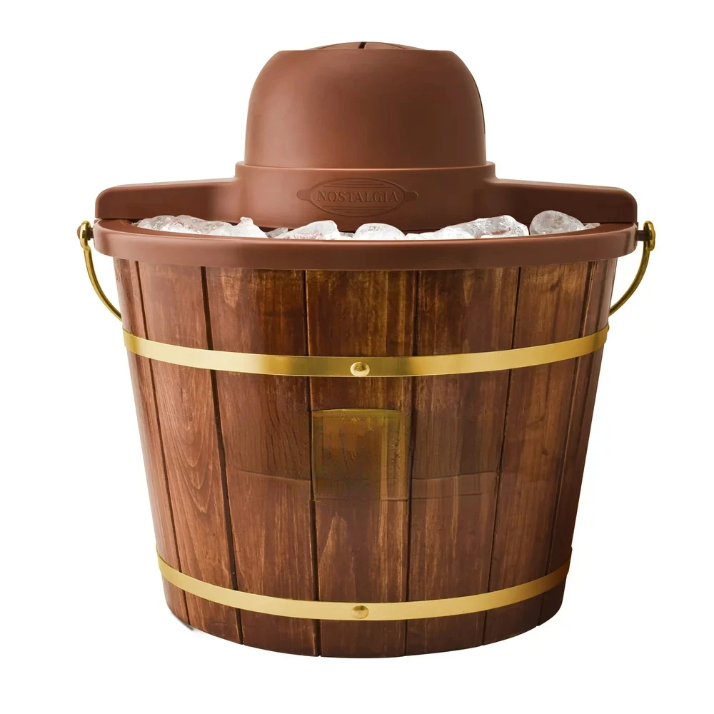 

Wood Bucket Ice Cream Maker