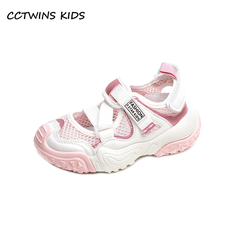 

Girls Sandals 2022 Summer kids Shoes Fashion Beach Sandals Toddler Children Flats Princess Pink Crystal Party Dress Soft Sole