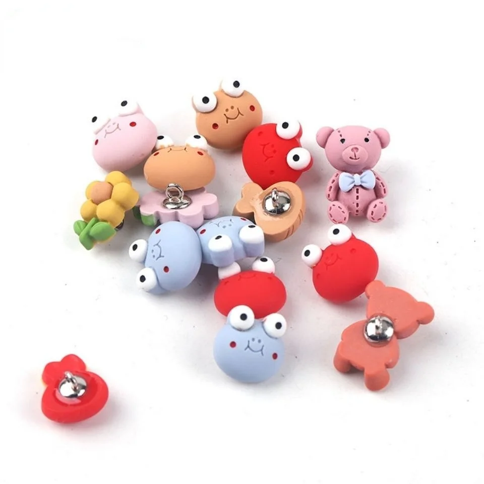 

10pcs/lot Cute Cartoon Button for DIY Sewing Kids Clothes Card Craft Making Buttons Decoration Accessories