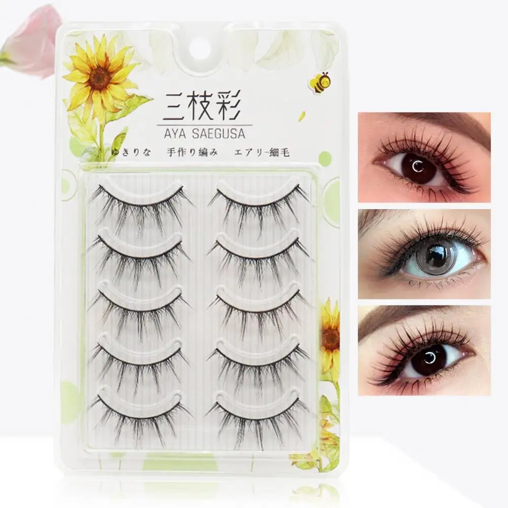 

5 пар, модные Искусственные ресницы