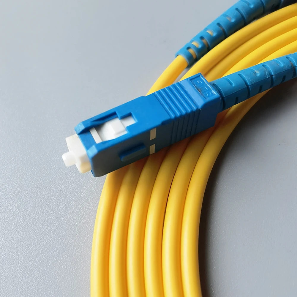 Фото Кабель Fibra Optica 3/5/10/15/20/30M SC/UPC-SC/UPC FTTR Fibra Optica Одномодовый одножильный преобразователь Патч-корд Бесплатный адаптер SC №2