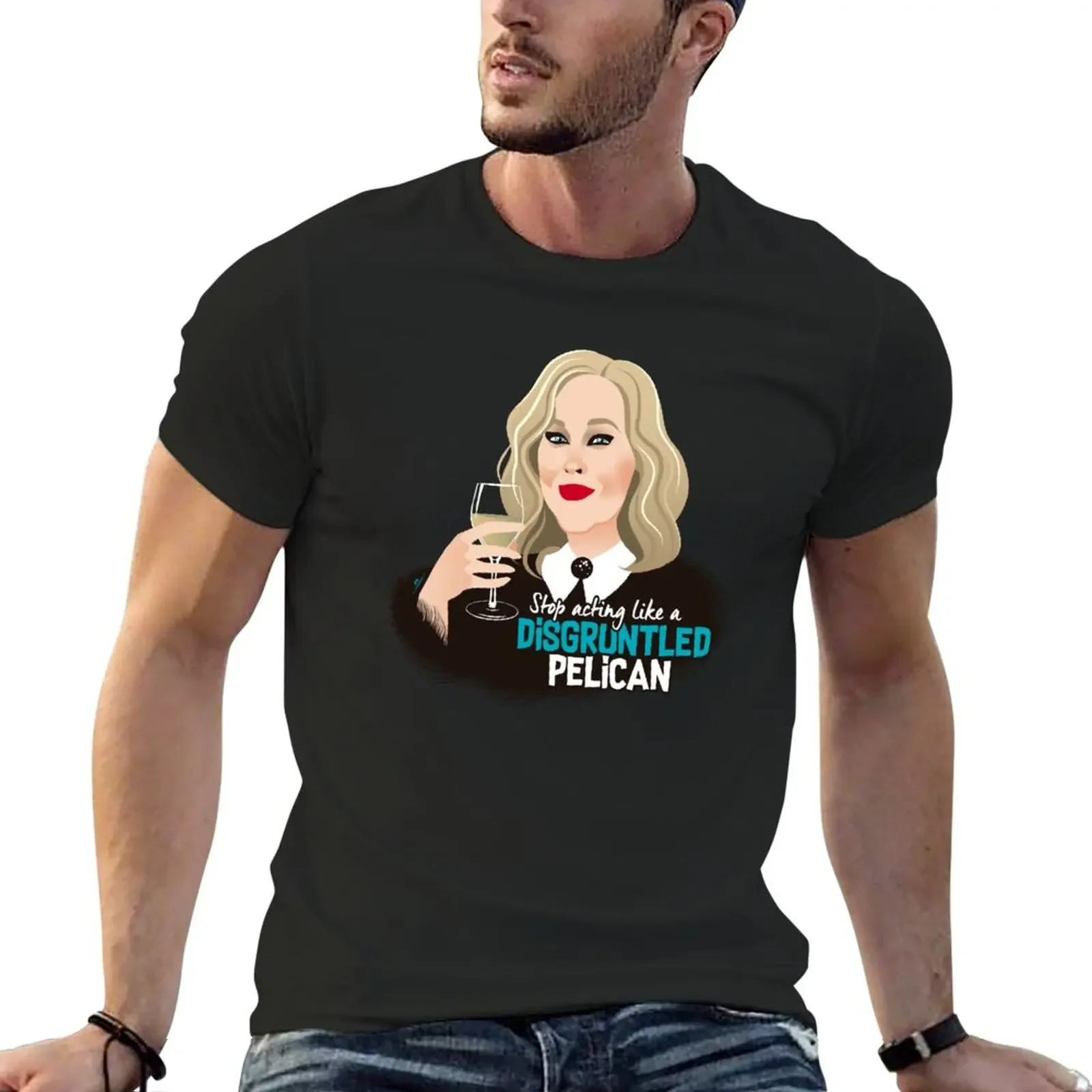 Новая футболка с разъемом pelican короткими топами мужская