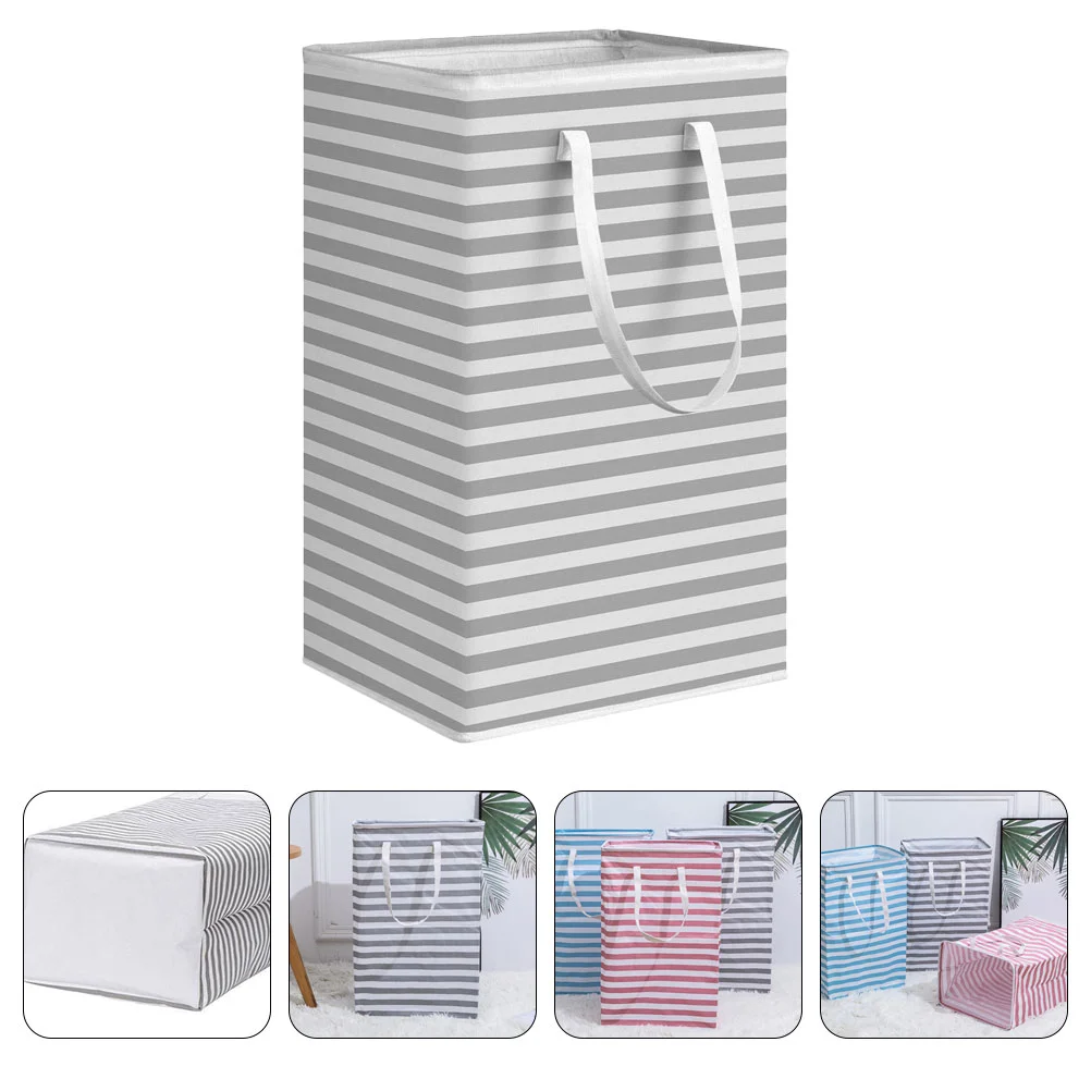 

Kids Laundry Hamper Bedroom Basket Storage Basket With Handles Foldable Basket Dirty Clothes Container for Bedroom Home Bathroom