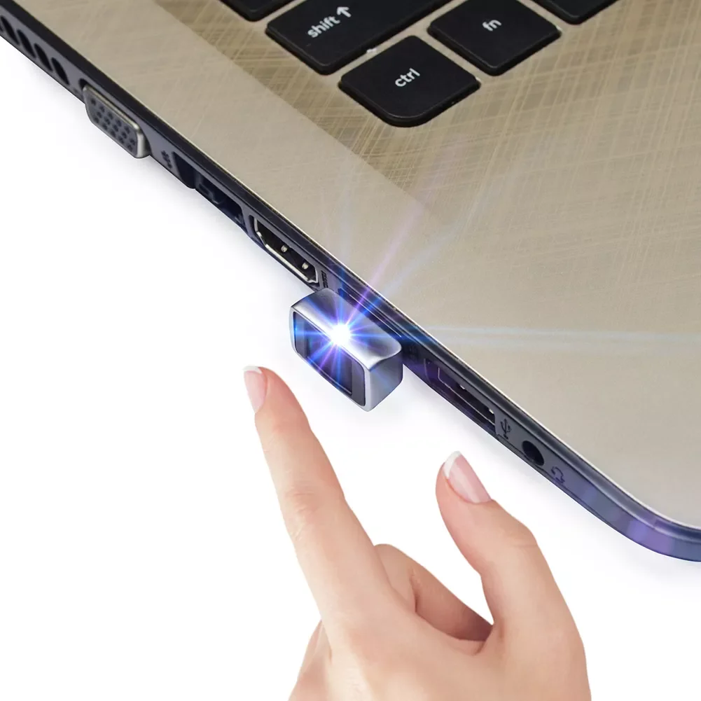 

NEW Fingerprint Reader for Windows 10 Hello for Laptop PC Biometric Scanner Padlock Password-Free Login Sign-in Unlock Module