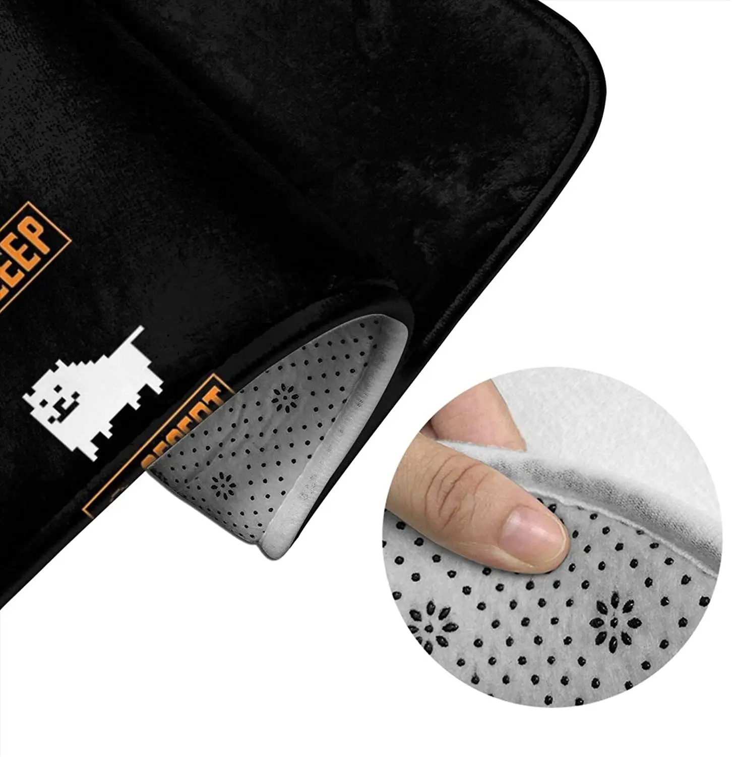 

Undertale Annoying Dog Bathroom Mat Sets 3 Piece Set Rugs Memory Foam Mat Set Toilet Seat Cover Bath Mat Lid cover