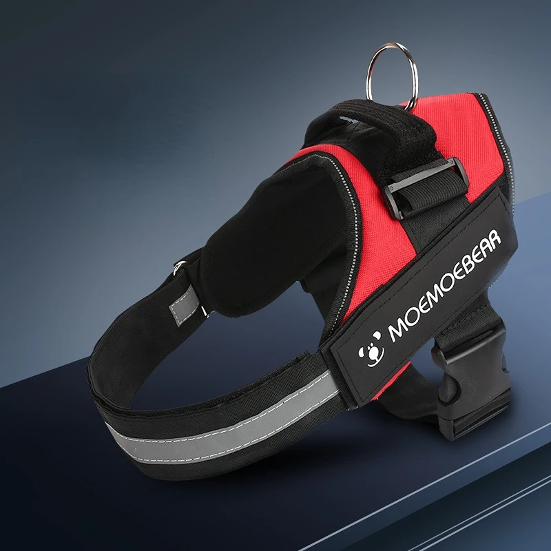 

Нагрудный ремень для собак, тягач для домашних животных из ткани Оксфорд, взрывозащищенный, аксессуары для Лабрадора, золотистого цвета, Y-о...