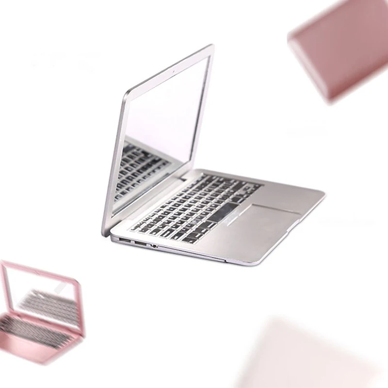 Портативное мини-зеркало для макияжа ноутбук высококачественное косметическое